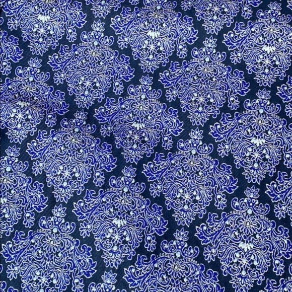 LOFT Jacquard Brocade Shimmer Shift Skirt - Picture 2 of 7